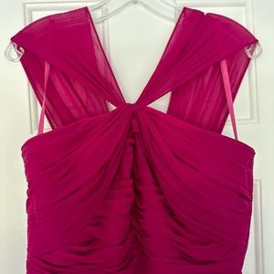 Ralph Lauren Evening fuschia chiffon gown
